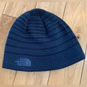 The North Face Blue Knit Beanie